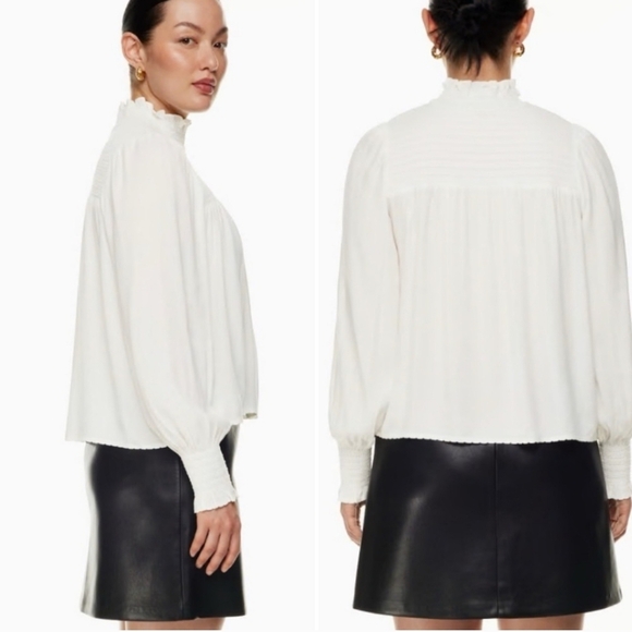 $BOGO$ Wilfred White Nessie Blouse - XS - Picture 3 of 11